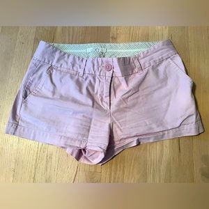 Loft 2 inch chino short. Size 4 in lilac.